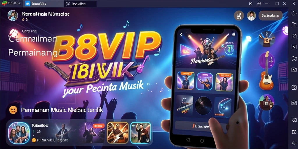 Gameplay menarik B8VIP dengan berbagai genre musik.