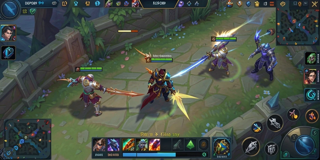 Tampilan menarik dari gameplay seru dalam DEPO89.