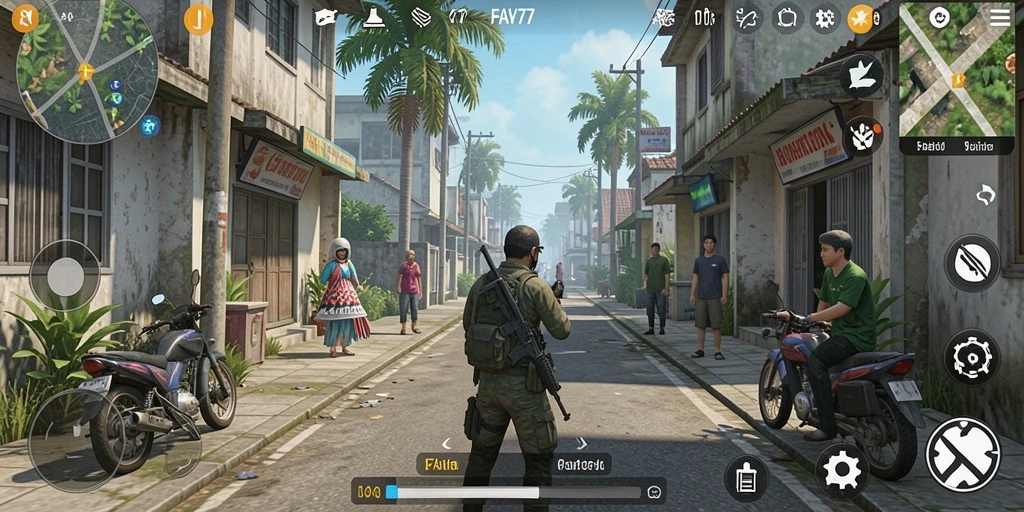 Tampilan gameplay FAV77 yang menarik dan interaktif.