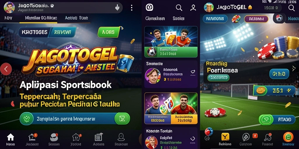 Tampilan menarik JAGOTOGEL saat melakukan taruhan olahraga.