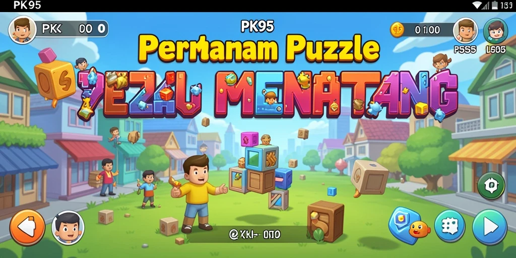 Tampilan gameplay PK95 yang menarik dan seru.