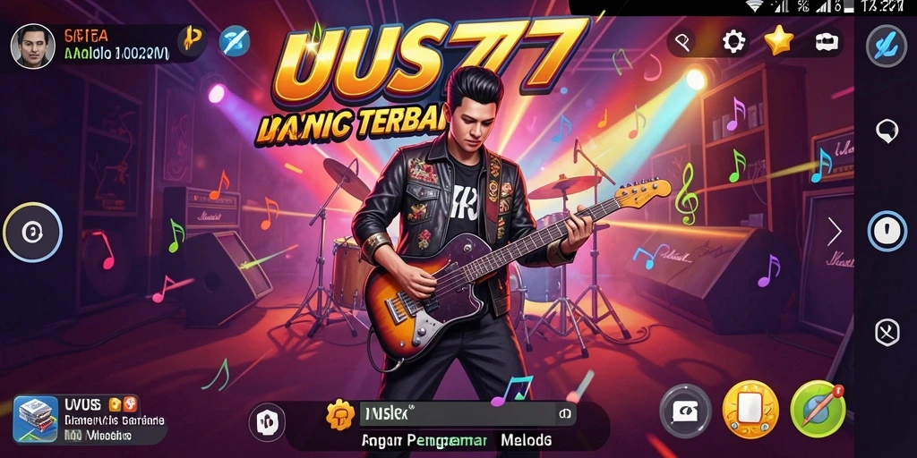 Gameplay UUS777 menampilkan pengalaman musik yang menarik dan interaktif.